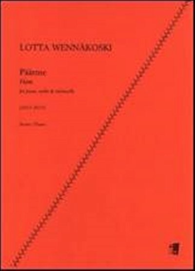L. Wennäkoski: Päärme / Hem for piano, VlVcKlv (Klavpa2Solo)