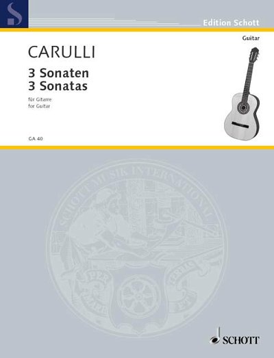 DL: F. Carulli: 3 Sonaten, Git