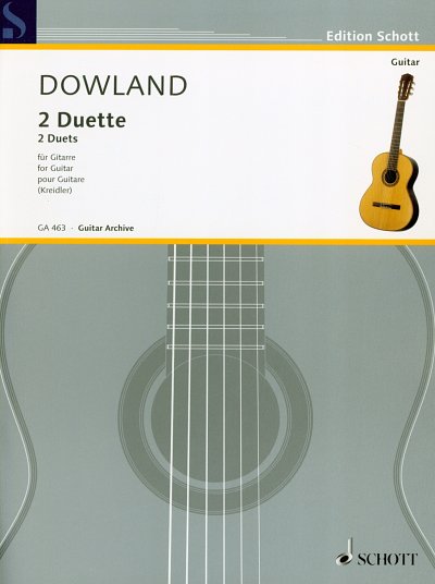 J. Dowland: 2 Duette , 2Git (Sppa)