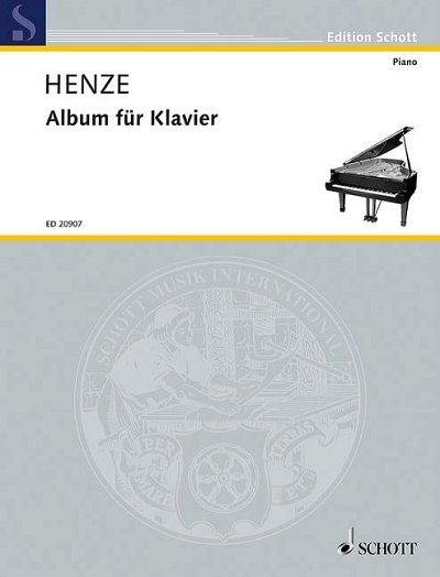 DL: H.W. Henze: Album für Klavier, Klav