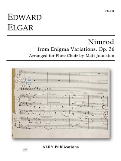 E. Elgar: Nimrod from Enigma Variations, Op. , FlEns (Pa+St)