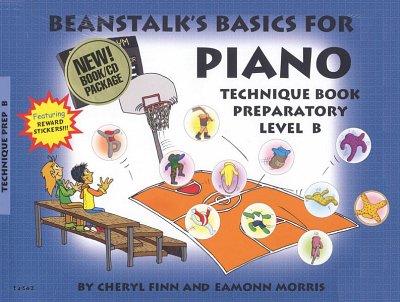Beanstalk's Basics for Piano - Technique Books, Klav (+CD)