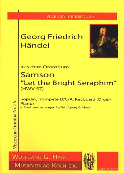 G.F. Händel: Let the Bright Seraphim, GesSTrpOrg (OrgpSt)