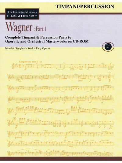 R. Wagner: Wagner: Part 1 - Volume 11, Pk (CD-ROM)