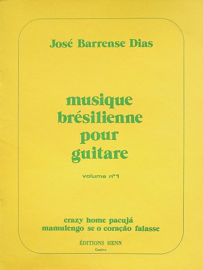 J. Barrense-Dias: Musique brésilienne 1, Git