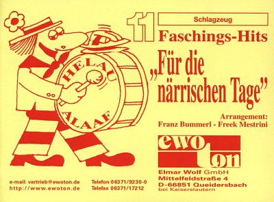 11 Faschings-Hits "Für die närrischen Tage"