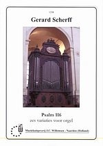 Psalm 116 ( 6 Variaties ), Org