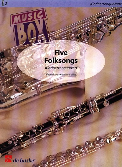 Five Folksongs, 4Klar (Pa+St)