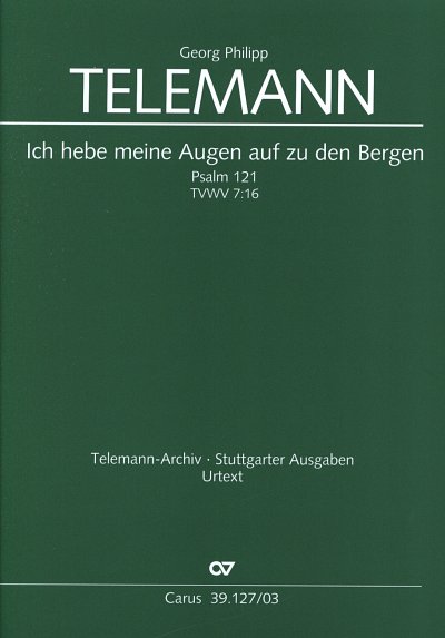 G.P. Telemann: Ich hebe meine Augen auf zu 