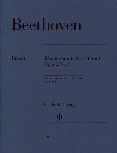 L. v. Beethoven: Klaviersonate Nr. 1 f-moll op.  2/1, Klav