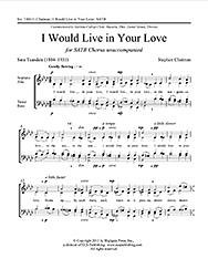 S. Chatman: I Would Live in Your Love, GCh4 (Chpa)