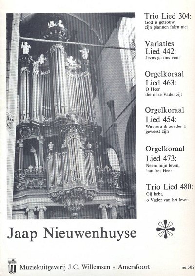 J. Niewenhuijse: Liederen, Org