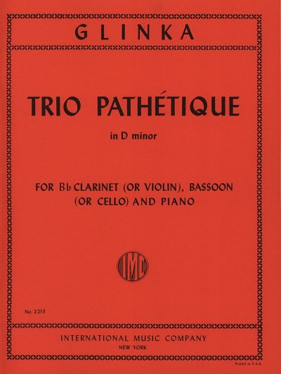 M. Glinka: Trio pathétique in d-moll, KlrFgKlv (KlavpaSt)