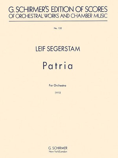 L. Segerstam: Patria, Sinfo (Part.)