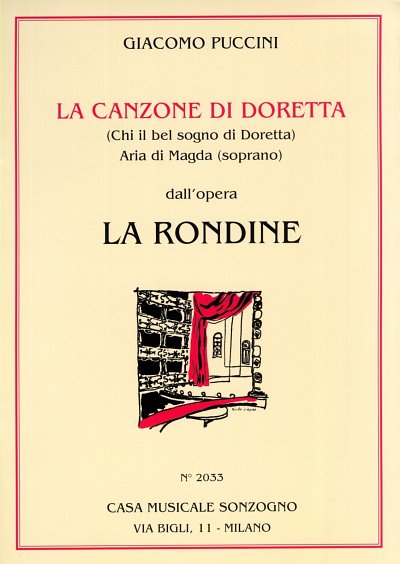 G. Puccini: Rondine: Canzone Di Doretta (S) (Bu)