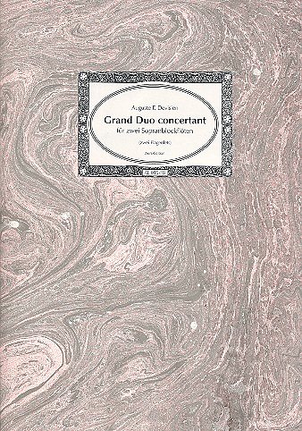 A.F. Devisien: Grand Duo concertant (SpPart)