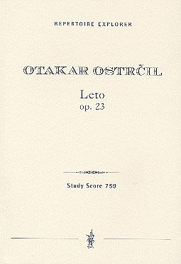Leto op.23 für Orchester, Sinfo (Stp)