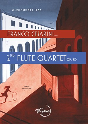 F. Cesarini: 2nd Flute Quartet op. 30, 4Fl (Pa+St)