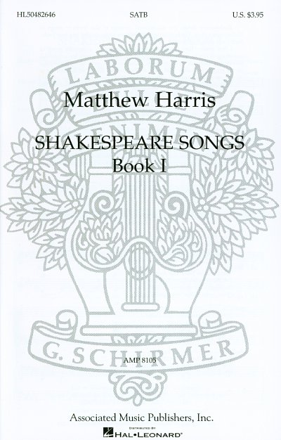 M. Harris: Shakespeare Songs, Book I