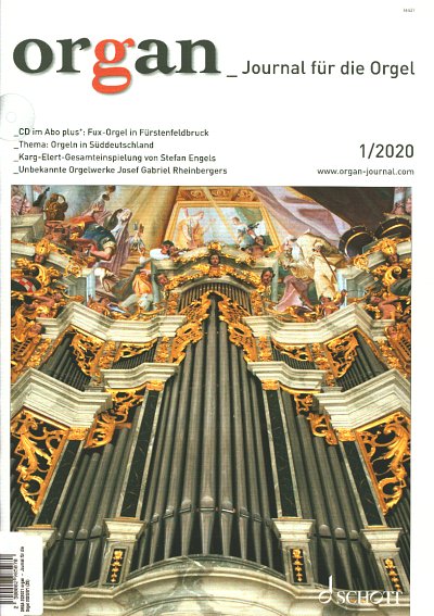 organ - Journal für die Orgel 2020/01 (ZS)