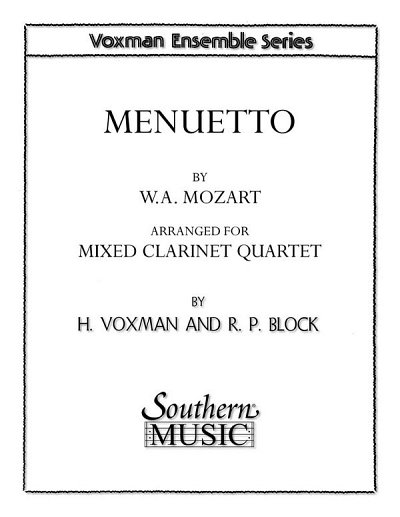 W.A. Mozart: Menuetto (Part.)