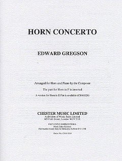 E. Gregson: Horn Concerto, HrnBlaso (KASt)