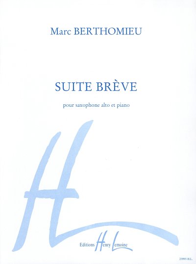 M. Berthomieu: Suite brève, ASaxKlav
