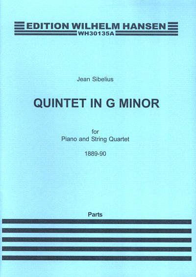 J. Sibelius: Quintett g-Moll, 2VlVaVcKlav (Stsatz)