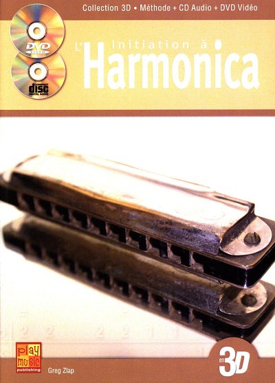G. Zlap: Initiation à l'Harmonica en 3D, Muha (+CD+DVD)