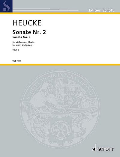 DL: S. Heucke: Sonate Nr. 2, VlKlav