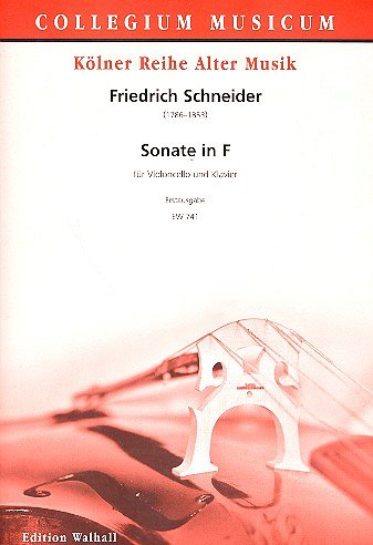 Schneider Friedrich: Sonate in F