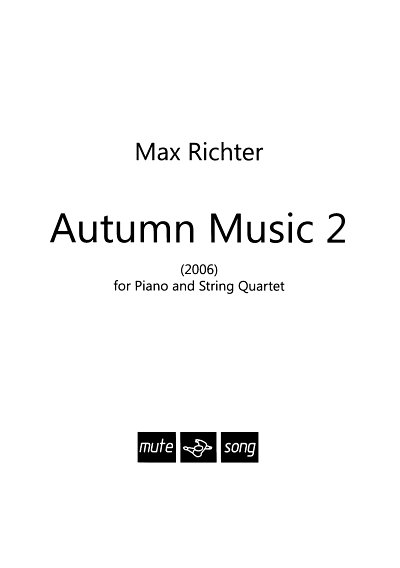 M. Richter: Autumn Music 2, 2VlVaVcKlav (KlavpaSt)