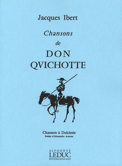 J. Ibert: Chansons De Don Quichotte No.2 -Ch, GesTiKlav (KA)
