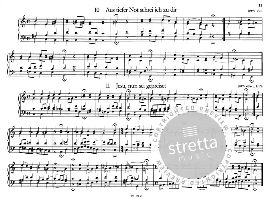 J.S. Bach: 371 vierstimmige Choräle BWV 253-43, Klav/Cemb/Or (2)