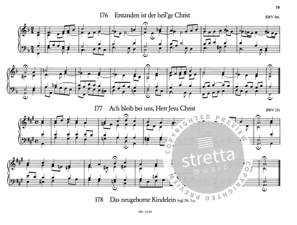 J.S. Bach: 371 vierstimmige Choräle BWV 253-43, Klav/Cemb/Or (4)