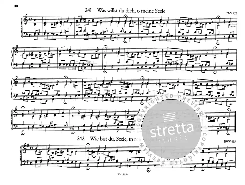 J.S. Bach: 371 vierstimmige Choräle BWV 253-43, Klav/Cemb/Or (5)