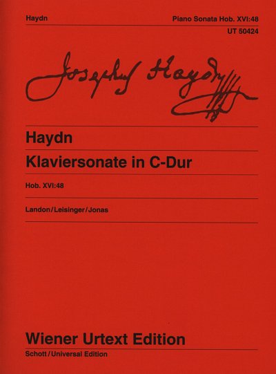 J. Haydn: Sonate C-Dur Hob. XVI:48, Klav