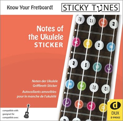Sticky Tunes: Noten der Ukulele, Uk (Aufkl)