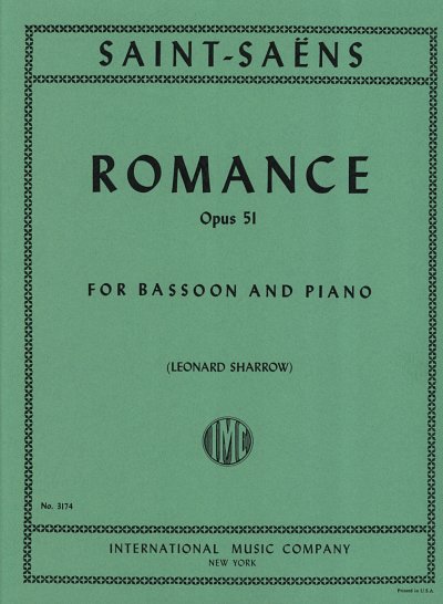 C. Saint-Saëns: Romanza Op. 51 (Sharrow)