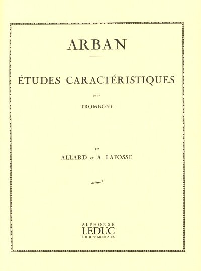 J.-B. Arban: Etudes Caracteristiques, Pos