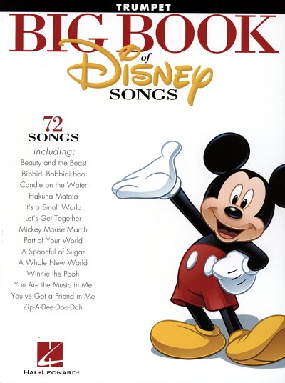 The Big Book of Disney Songs - Trumpet, Trp