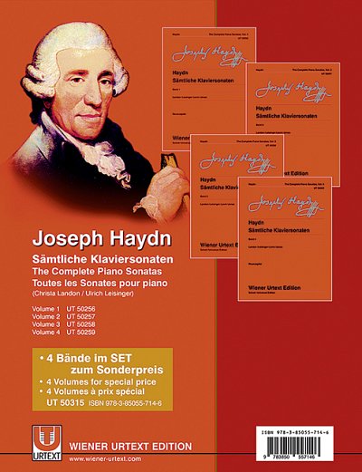 J. Haydn: Saemtliche Klaviersonaten, Klav (4N)