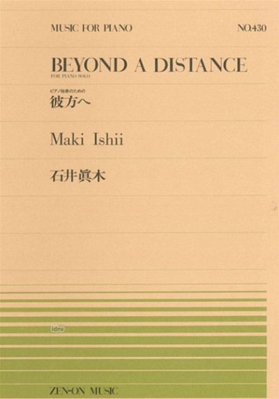 I. Maki: Beyond a Distance op. 41 Nr. 430, Klav