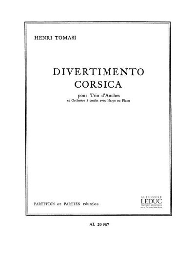 H. Tomasi: Divertimento Corsica (Part.)