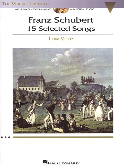 F. Schubert: 15 Selected Songs - Low , GesTiKlav (+OnlAudio)