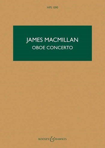 J. MacMillan: Oboe Concerto (Stp)