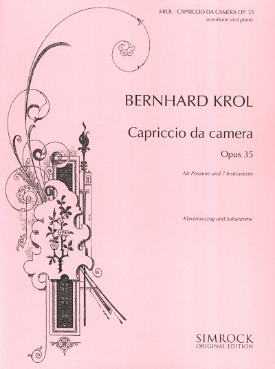 B. Krol: Capriccio da camera op. 35  (KASt)