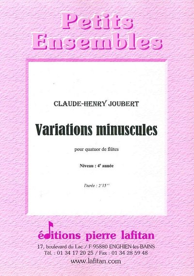 Variations Minuscules (Bu)
