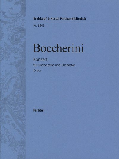 L. Boccherini: Concerto B-Dur - Vc Orch