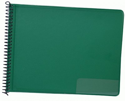 STAR Marschnotenmappe 17x13,5cm quer 20 Taschen (grün)